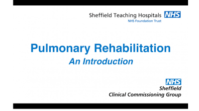 Sheffield Pulmonary Rehabilitation Video 1 Thumbnail