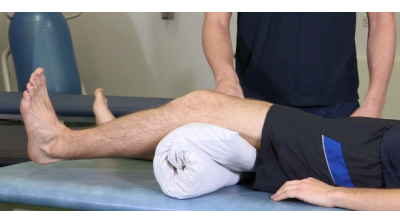 Quads; Knee extension in lying Thumbnail