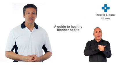A guide to healthy bladder habits (BSL) Thumbnail