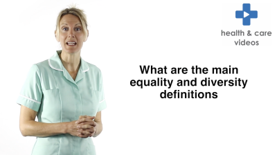 What are the main equality and diversity definitions Thumbnail