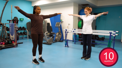 Upper limb exercises for teenagers and adults living with sickle cell disorder Thumbnail