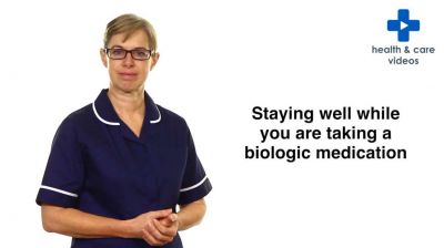 Staying well while you are taking a biologic medication Thumbnail