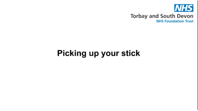 Picking up your stick Thumbnail