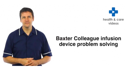 Baxters Single-Channel Pump Colleague - What to do if it Alarms Thumbnail