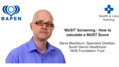 MUST Screening How to Calculate BMI Score Thumbnail