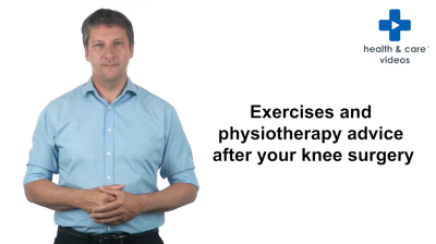 Exercises and physiotherapy advice after your knee surgery Thumbnail