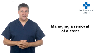 Managing a removal of a stent Thumbnail