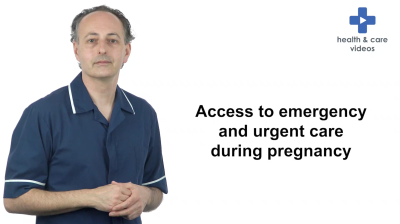 Access to emergency and urgent care for pregnant women Thumbnail