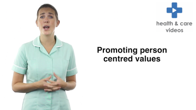 Promoting person centred values Thumbnail