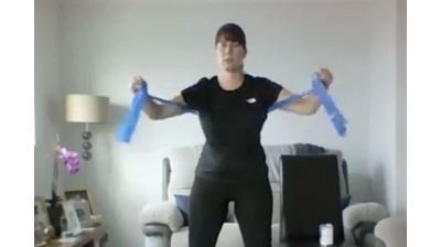 Facebook Live - Gentle Aerobic Exercise with Elaine (With Resistance Bands) Thumbnail