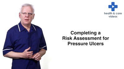 Completing a risk assessment for pressure ulcers Thumbnail