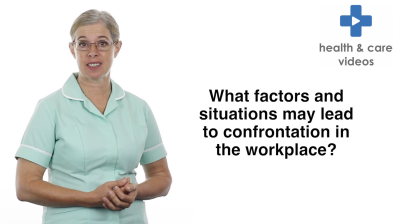 What factors and situations may lead to confrontation in the workplace? Thumbnail