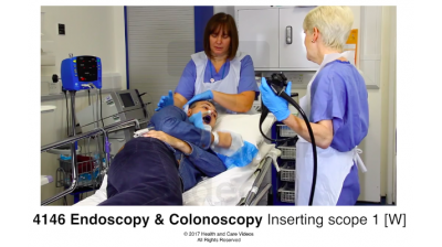 Endoscopy & Colonoscopy - inserting scope 2 Thumbnail
