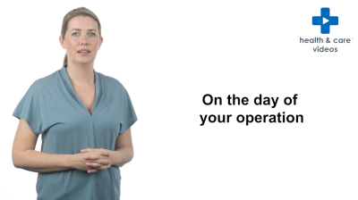 On the day of your operation Thumbnail