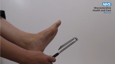 Worcestershire Podiatry Service - Checking Your Feet Thumbnail