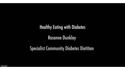 Healthy eating with diabetes Thumbnail