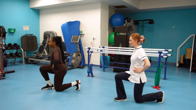 Hip exercises for teenagers and adults living with sickle cell disorder Thumbnail