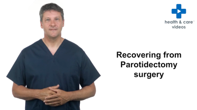 Recovering from parotidectomy surgery Thumbnail