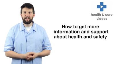 How to get more information and support about health and safety Thumbnail