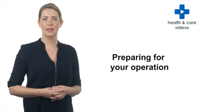 2. Preparing for your operation Thumbnail