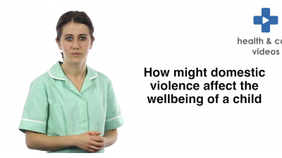 How might domestic violence affect the wellbeing of a child Thumbnail
