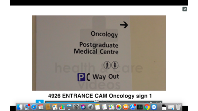 Entrance Cam - Oncology Sign Thumbnail