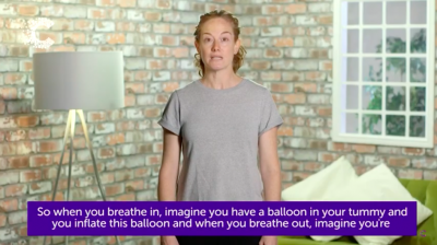 Deep breathing for lymphoedema | Cancer Research UK Thumbnail
