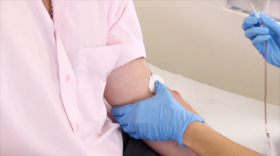 Taking a sample of your blood Thumbnail